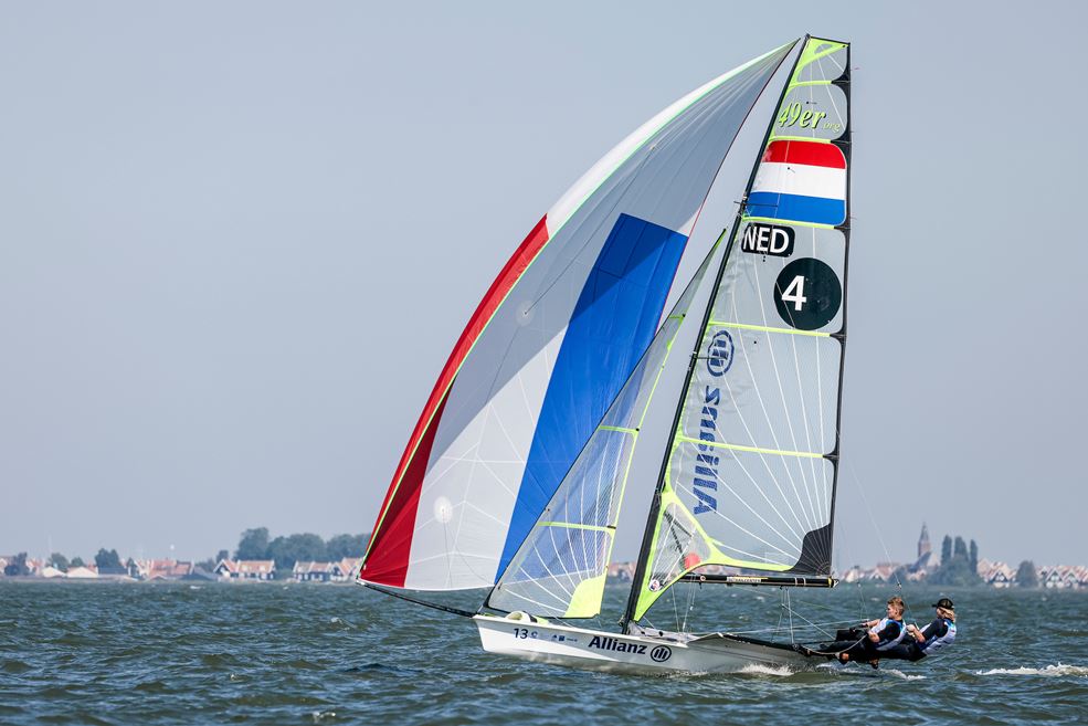 Bart Lambriex en Floris van de Werken op Allianz Regatta 2022 (foto Sailing Energy)