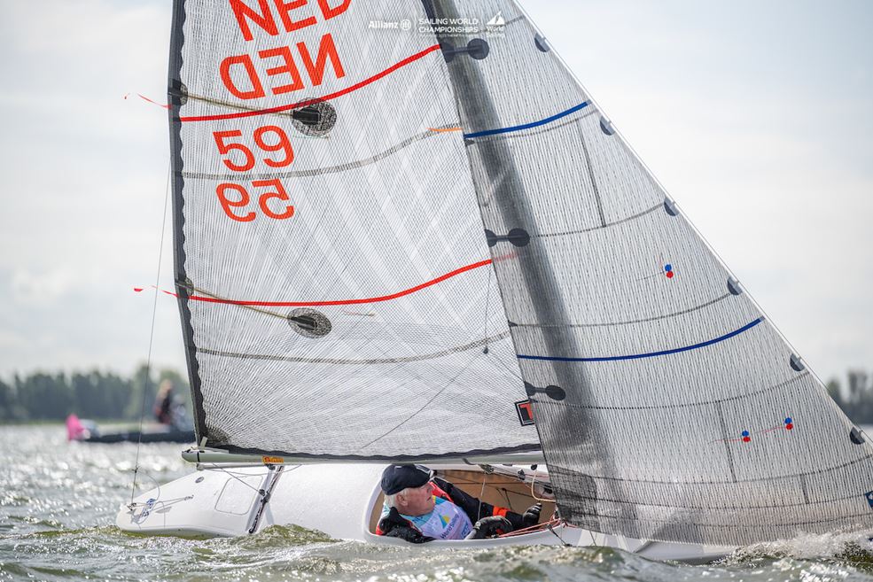 Piet Visser (foto World Sailing Isabel van Opzeeland)