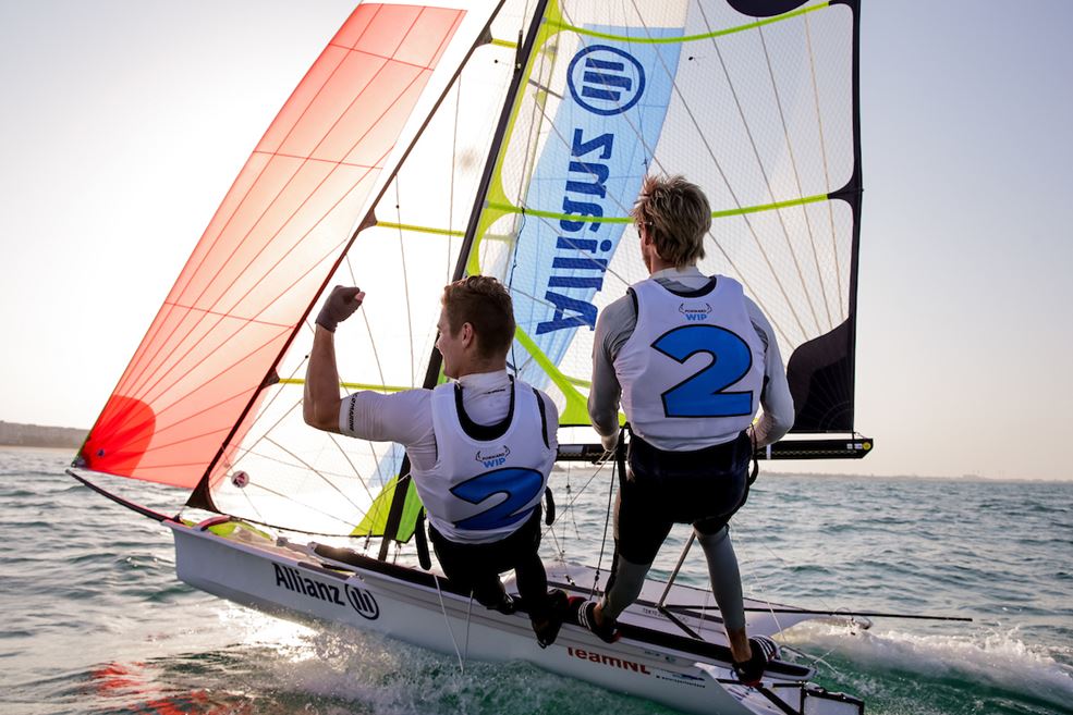 Bart Lambriex en Floris van de Werken (foto Sailing Energy)