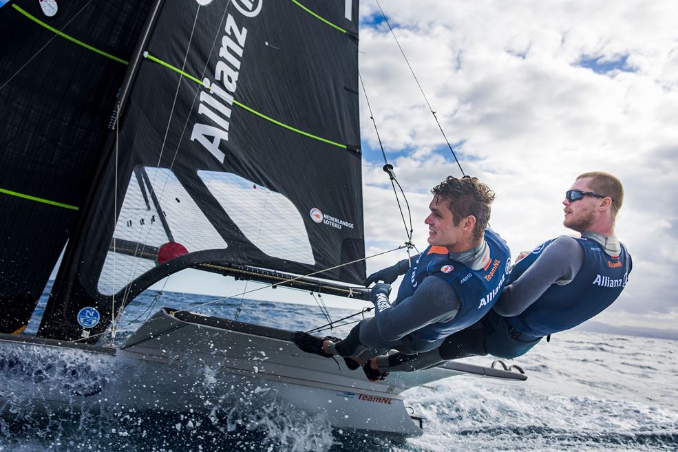 Bart Lambriex en Floris van de Werken (foto Sailing Energy)