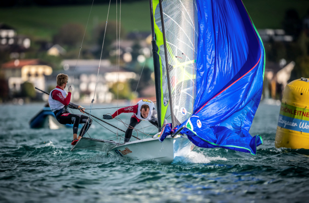 Lambriex ((links) en Van Vugt (fotograaf Tobias Störkle)