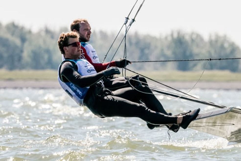 Pim van Vugt en Scipio Houtman (foto Sailing Energy)