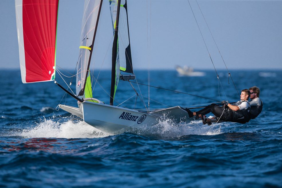 Bart Lambriex en Floris van de Werken (foto Sailing Energy)