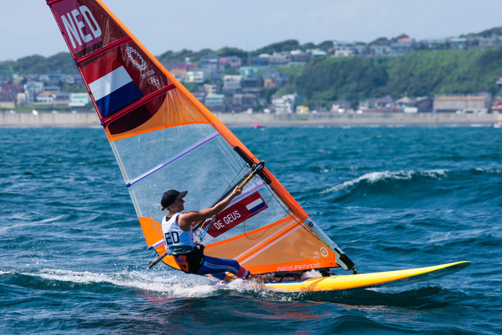 Lilian de Geus (foto Sailing Energy / World Sailing)