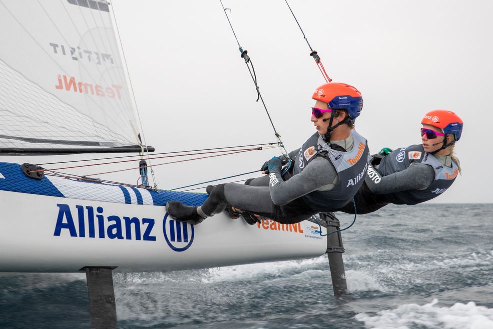 Bjarne Bouwer en Laila van der Meer (foto Sander van der Borch)