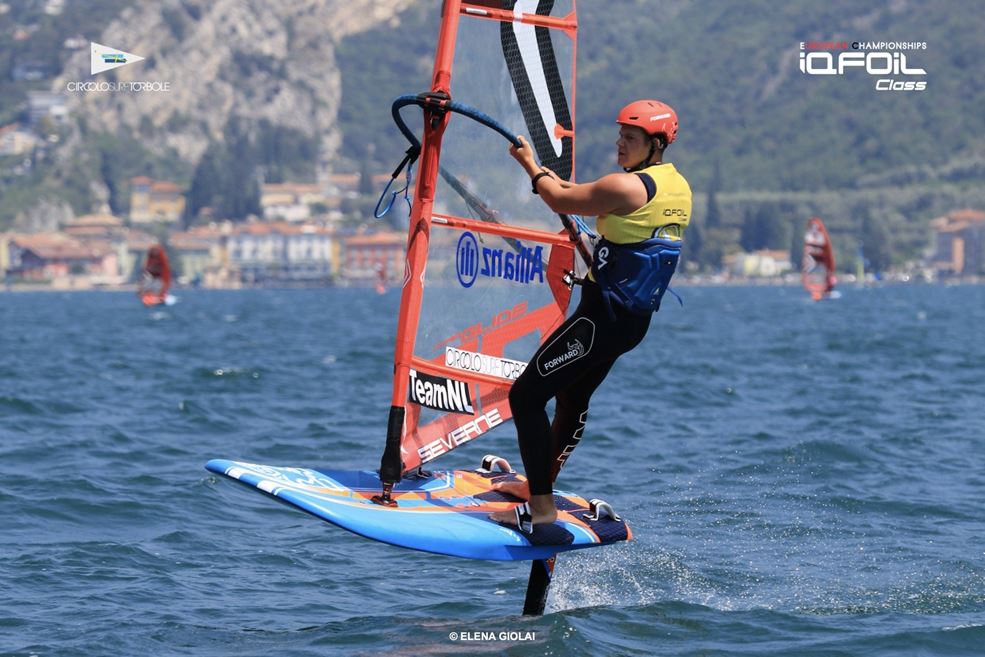 Luuc van Opzeeland (foto IQFoil klasse / Elena Giolai)