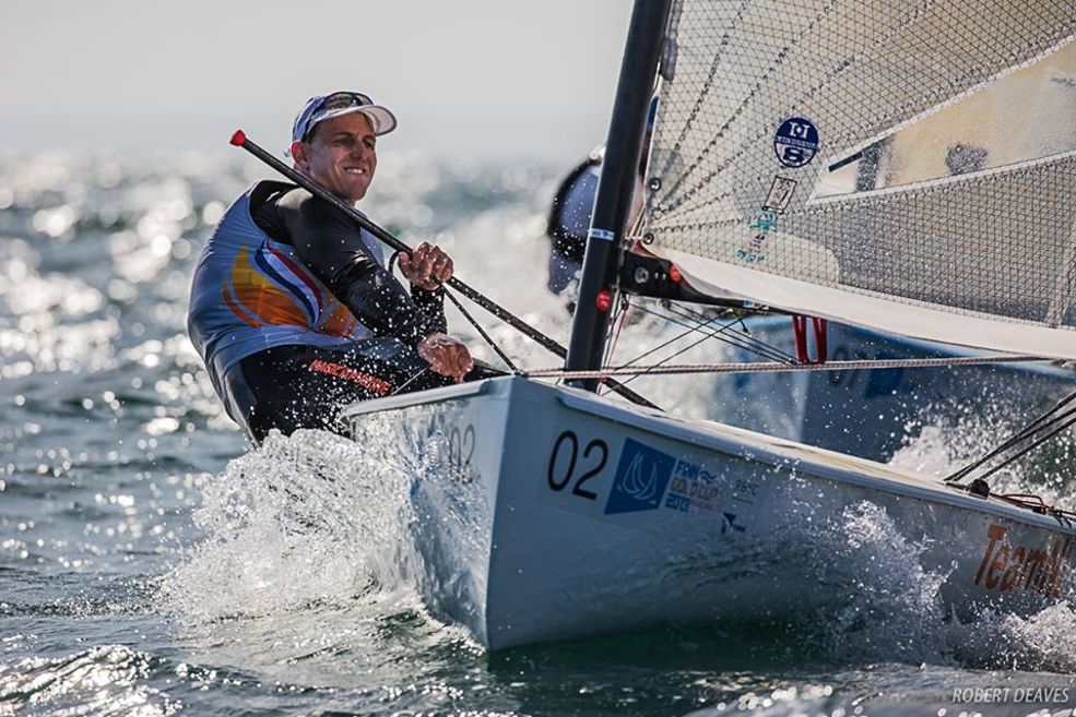 Heiner direct door van EK Polen naar Kiel (foto Sailing Energy)