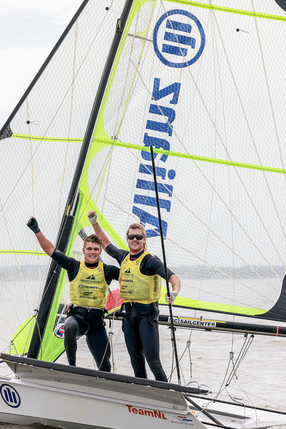 Lambriex en Van de Werken (foto Sailing Energy)