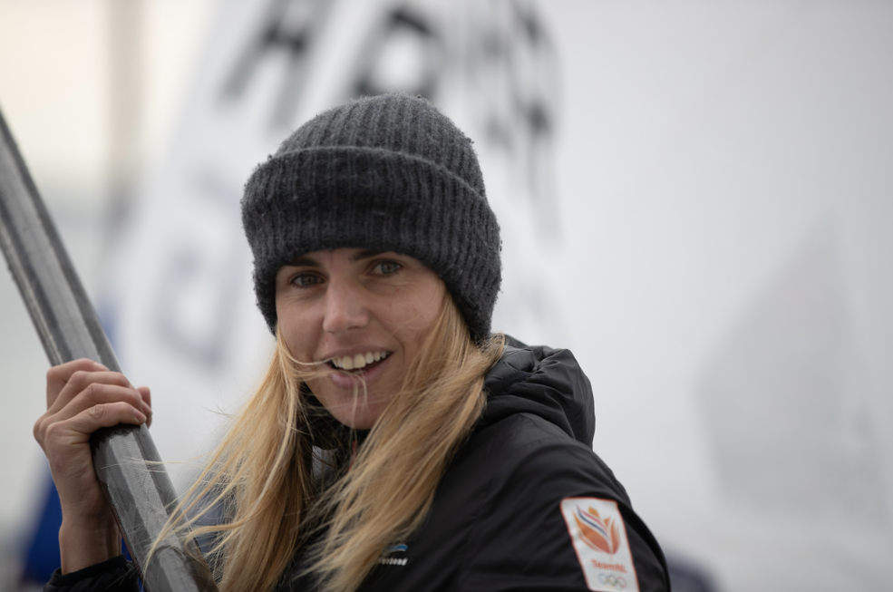 Marit Bouwmeester kan er nog om lachen (foto Thom Touw)