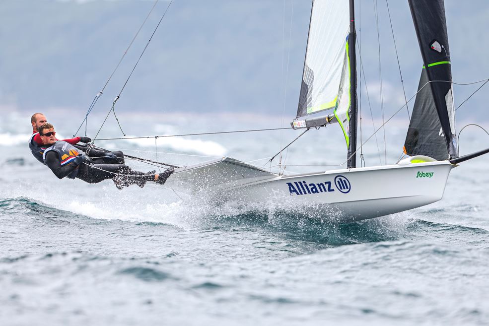 Pim van Vugt en Scipio Houtman (foto Sailing Energy)