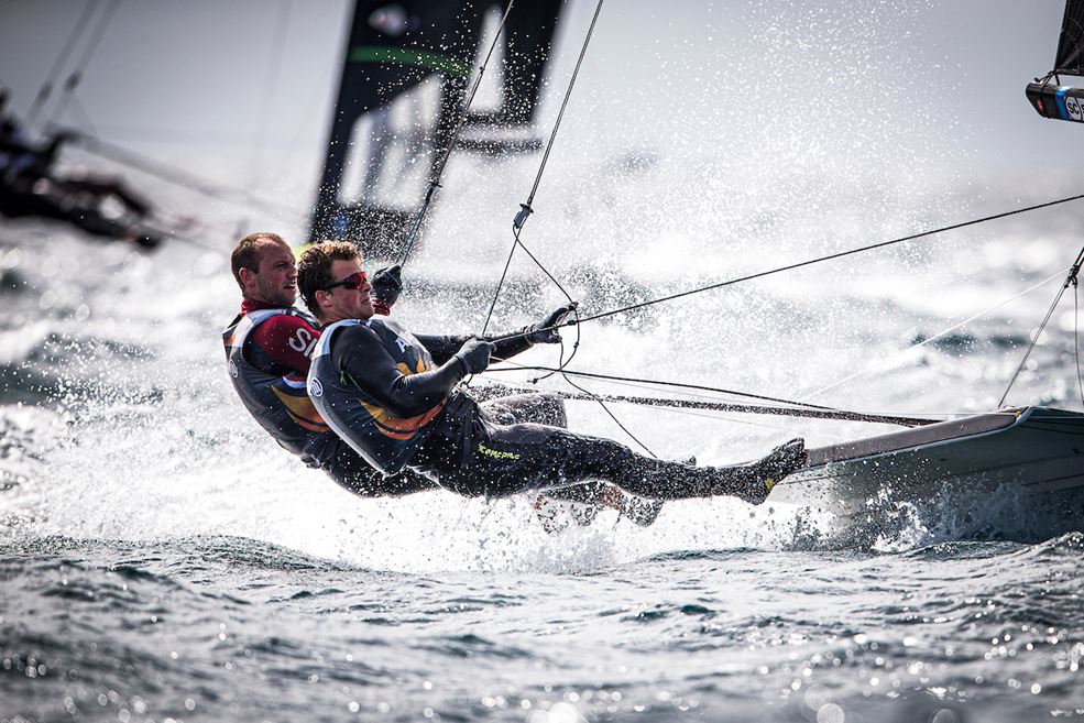 Pim van Vugt en Scipio Houtman (foto Sailing Energy)