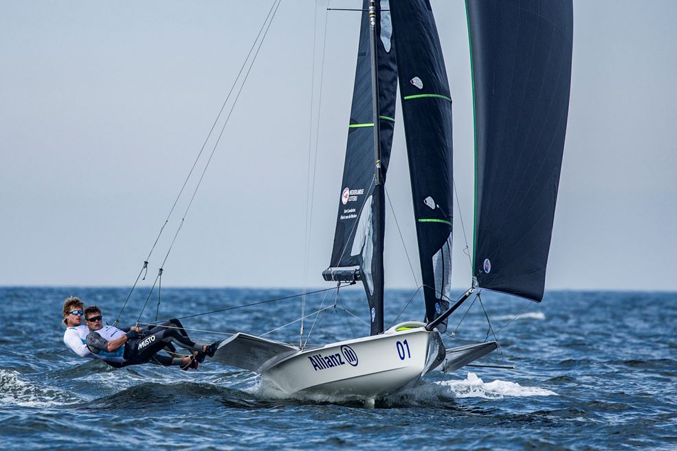 Lambriex en van de Werken (foto World Sailing)