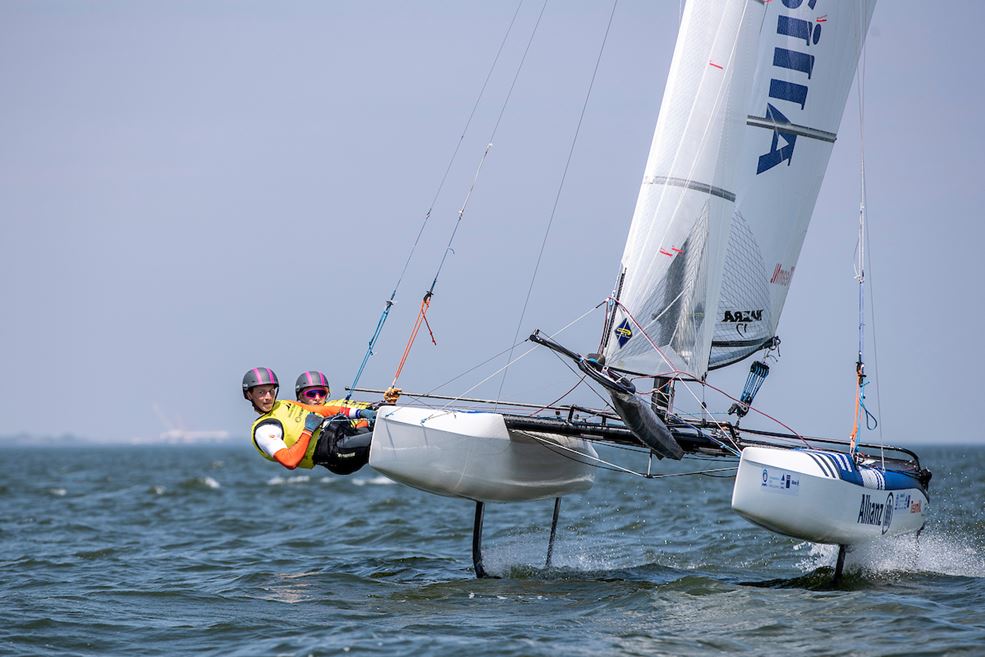 Laila van der Meer en Bjarne Bouwer (foto Sander van der Borch)