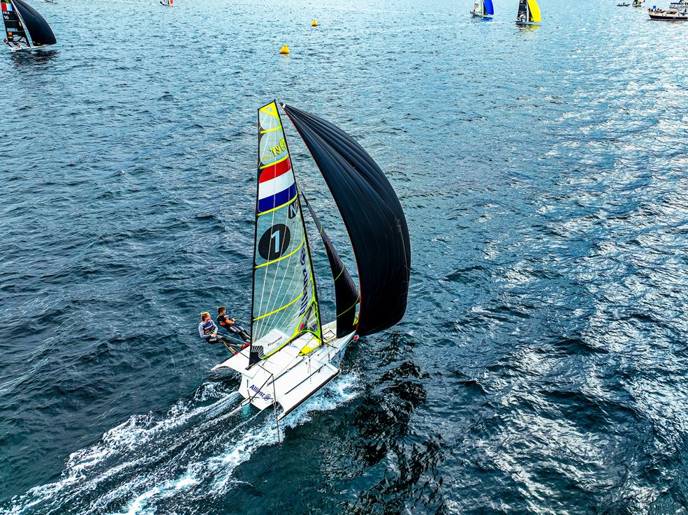 Lambriex en Van de Werken (foto Sailing Energy)