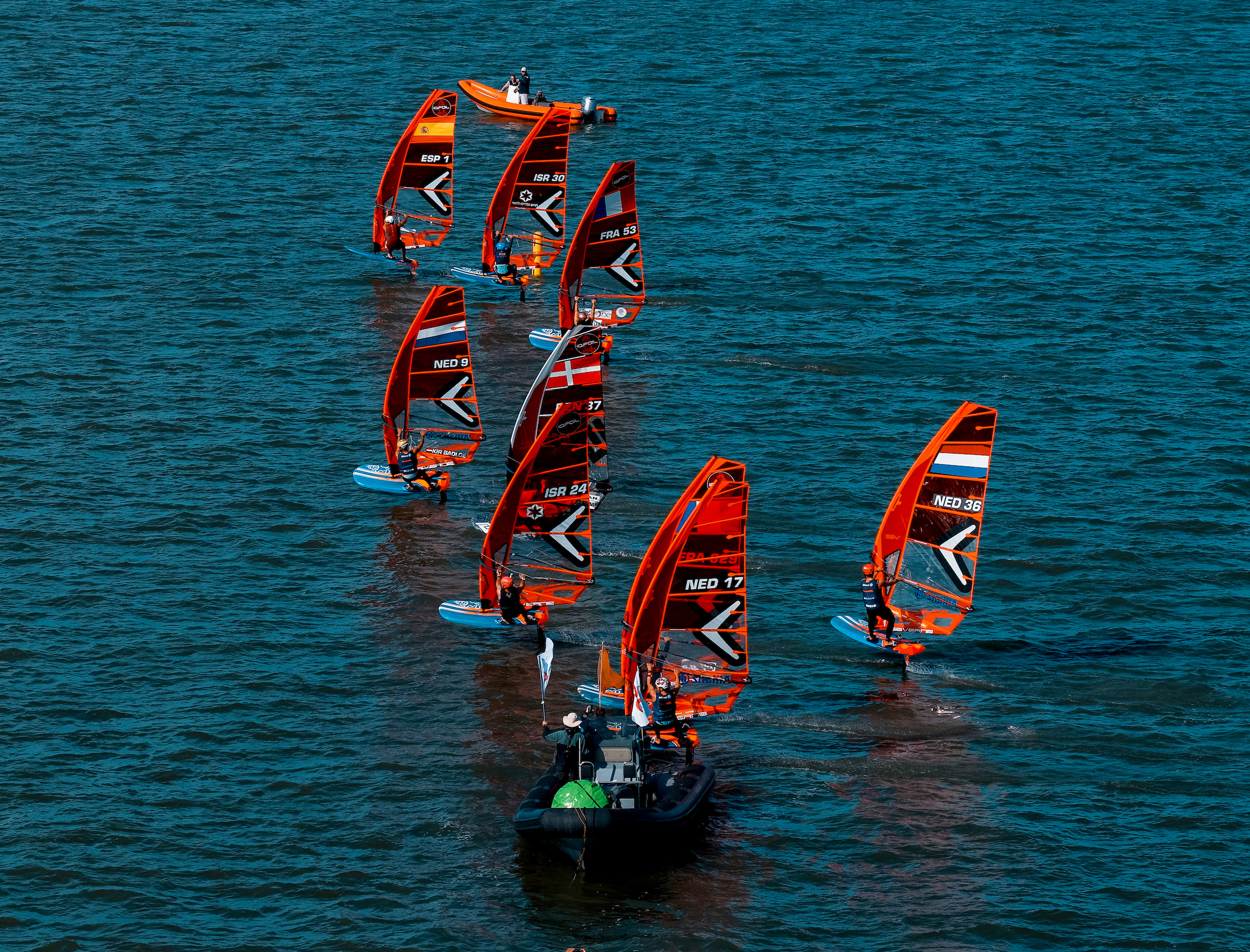 Pilotfinales met slechts 10 deelnemers (foto Sailing Energy / Dutch Water Week)