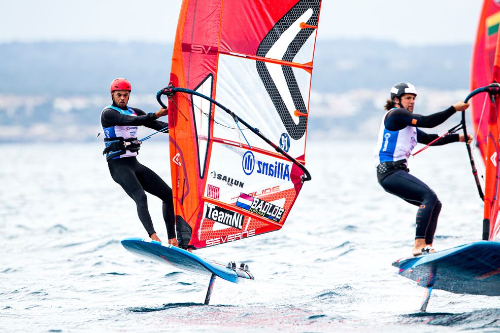 Kiran Badloe op de Trofeo Sofía (foto Sailing Energy)
