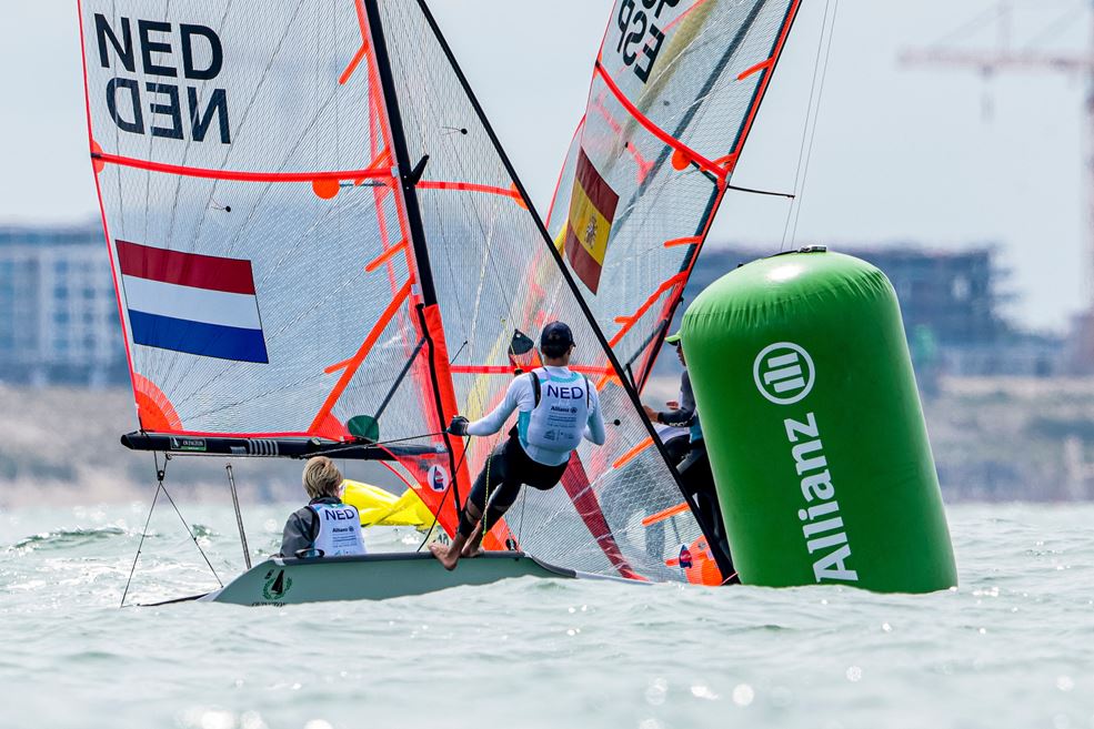 Olaf Ganzevles en Stijn Gast (foto Sailing Energy)