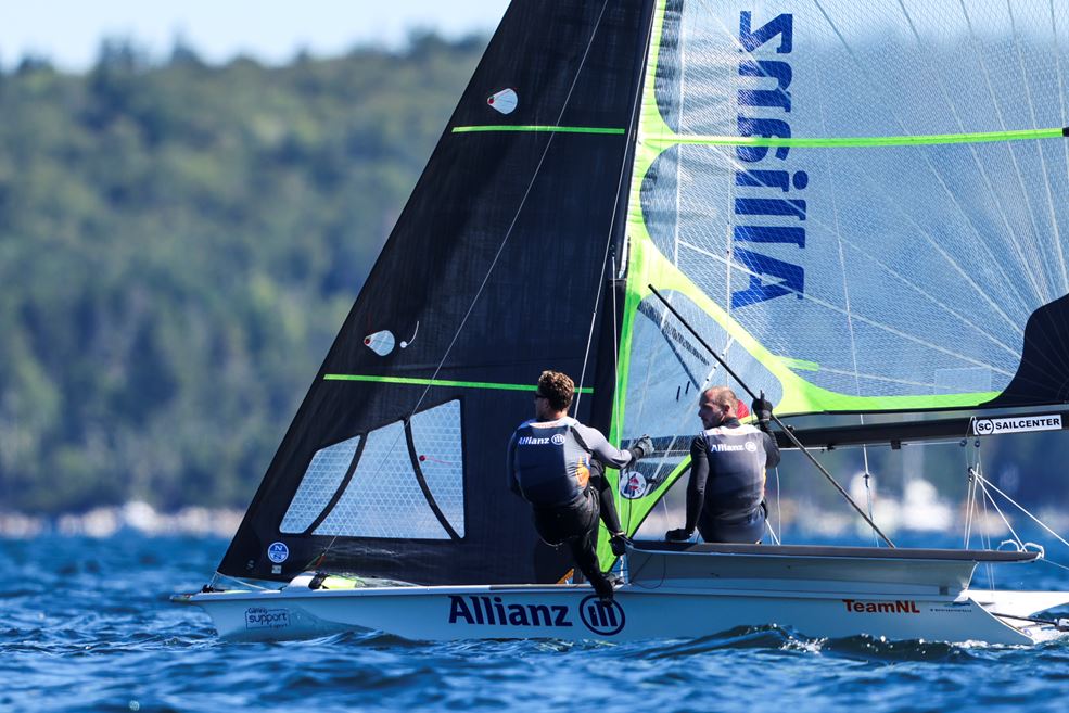 Pim van Vugt en Scipio Houtman (foto Sailing Energy)