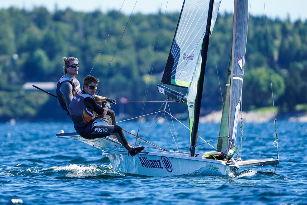 Bart Lambriex en Floris van de Werken (foto Sailing Energy)